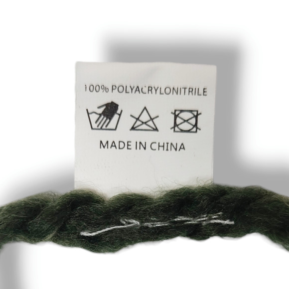 NWT Banded2gether Open Knit Infinity Neck Warmer Scarf One Size Forest Green - Picture 6 of 7